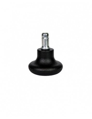 Stopki nylonowe GD-01 do foteli biurowych, 5 szt., trzpień 11 mm - 1