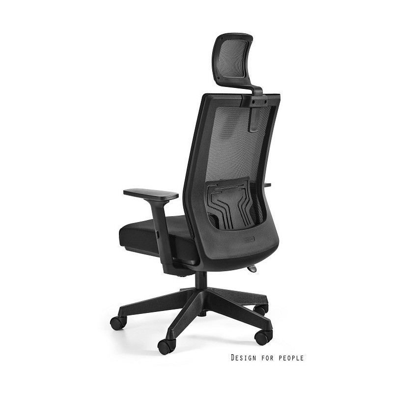 Fotel ergonomiczny NEZ – siatka, mechanizm MULTIBLOCK, udźwig 130 kg