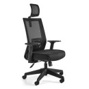 Fotel ergonomiczny NEZ – siatka, mechanizm MULTIBLOCK, udźwig 130 kg