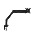 Uchwyt biurkowy DLB851 do monitora - aluminiowy, VESA - Kolor: Czarny