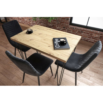 Stół prostokątny NST007 101x67 cm - nietylkomeble.pl 2