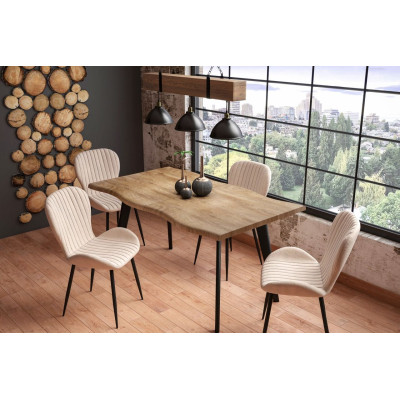 Stół rozkładany prostokątny NST014 150-210x85 cm - Kolor: 1-Dąb Naturalny 2