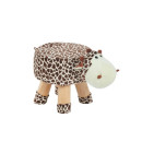 NPF007 pufa dziecięca ze schowkiem 30 cm - Kolor Obicia: Cappuccino ST