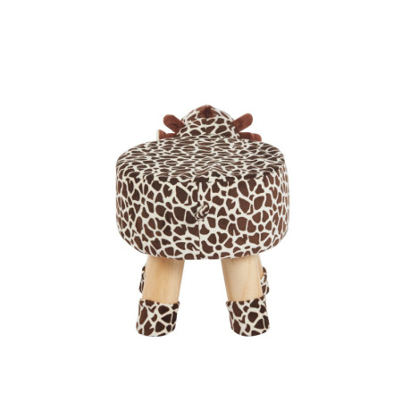 NPF007 pufa dziecięca ze schowkiem 30 cm - Kolor Obicia: Cappuccino ST
