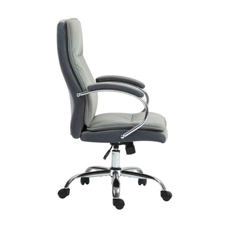 Fotel biurowy obrotowy z mechanizmem TILT NFR032 - Kolor Obicia: Szary ST