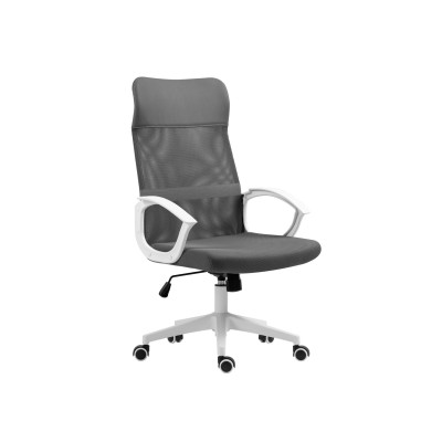 Fotel biurowy obrotowy z mechanizmem TILT NFR014 - Kolor Obicia: Szary ST