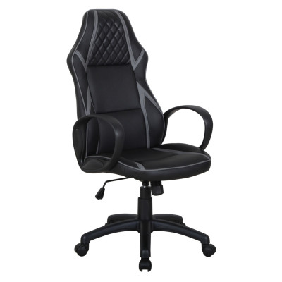 Fotel biurowy obrotowy NFR007 z mechanizmem przechyłu - Kolor Obicia: Czarny ST