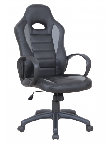 Fotel biurowy obrotowy eco skóra z mechanizmem TILT NFR001 - 1