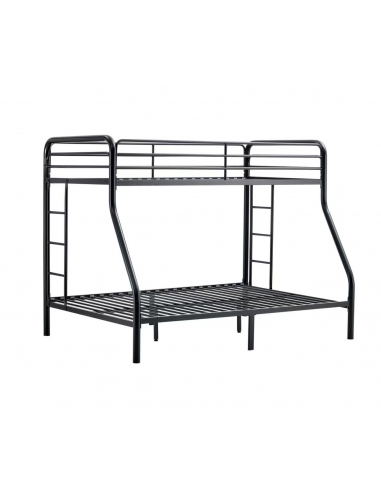 Łóżko piętrowe metalowe 140x200 + 90x200 NLZ008 - 1