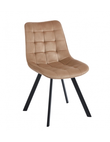 Krzesło NKR014 tapicerowane velvet - 1