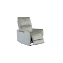 Fotel NFT013 rozkładany elektryczny z mechanizmem metalowym - Kolor Obicia: Szary ST
