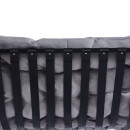 Fotel NFT010 ogrodowy z tkaniny outdoor na metalowych płozach - Kolor Obicia: Szary ST