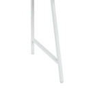 Biurko NBI005 z szufladami i nadstawką 124×51 cm - Kolor: Sonoma - Biały