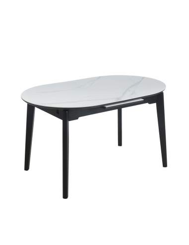 Stół rozkładany NST025 140–180×85 cm ceramika - 1