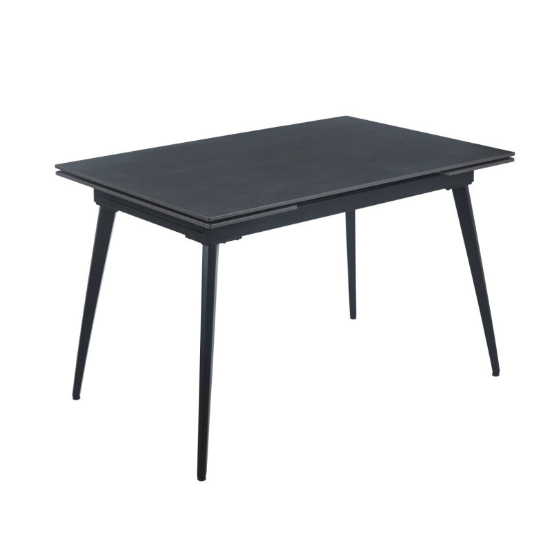 Stół rozkładany NST024 120–180×80 cm ceramika - Kolor: Grafit