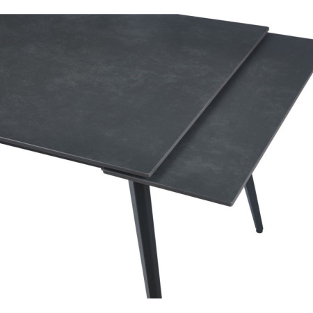Stół rozkładany NST024 120–180×80 cm ceramika - Kolor: Grafit