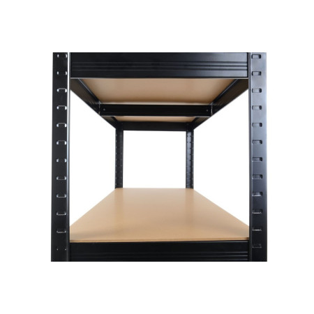 Regał Magazynowy MAG9040 Czarny 5 Półek 180x90x40cm Max 875kg