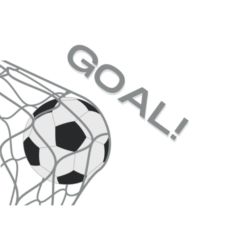 Bezpieczne Łóżko Dziecięce Piłkarskie LUK GOAL z Szufladą i Barierką - Kolor: Biały - Rozmiar łóżka: 140x70 cm - Opcje łóżka: Z Szufladą
