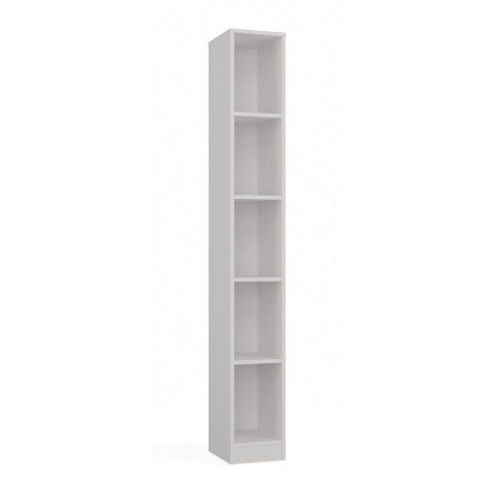 Regał Ony-R25 Biały - Klasyczny Mebel na Książki i Segregatory 182 cm