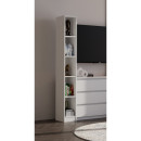 Regał Ony-R25 Biały - Klasyczny Mebel na Książki i Segregatory 182 cm