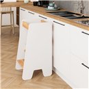 Bezpieczny Pomocnik Kuchenny Kitchen Helper 80 cm - Kolor: Craft - Biały