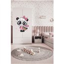 Urocza Szafa Dziecięca Babydreams Panda z Kokardką - Kolor: Biały