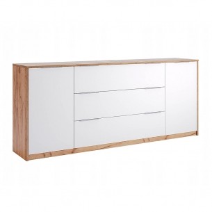 Nowoczesna Duża Komoda Asti Wysoki Połysk Salon 200 cm