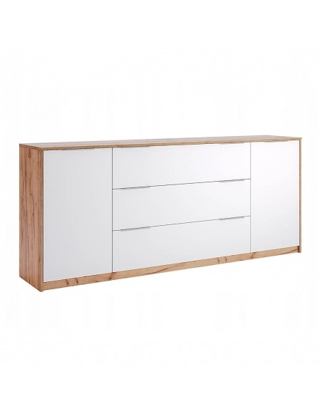 Nowoczesna Duża Komoda Asti Wysoki Połysk Salon 200 cm