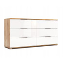 Duża Komoda Asti Do Sypialni Salonu 160 cm X 80 cm Połysk