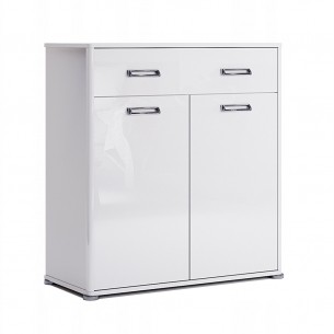 Nowoczesna Wysoka Komoda Bella Wysoki Polysk Przedpokój