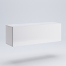 Biała Wisząca Szafka BOX 105 cm Biały Połysk