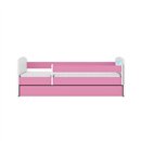 Urocze Łóżko Dziecięce Babydreams Niebieski Miś - Kolor: Różowy - Opcje łóżka: Z Szufladą - Rozmiar łóżka: 180x80 cm - Opcje Materaca: Materac Piankowo-Lateksowo-Kokosowy