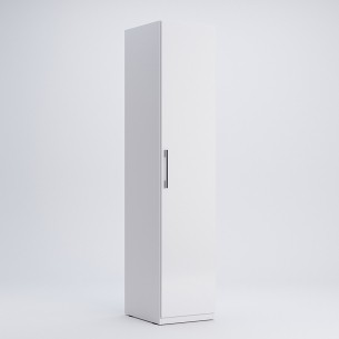 Nowoczesna Biała Lakierowana Szafa Family Garderoba Cichy Domyk