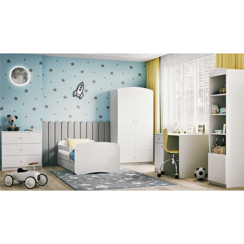 Klasyczne Biurko Dziecięce Babydreams Bez Nadruku - Kolor: Biały