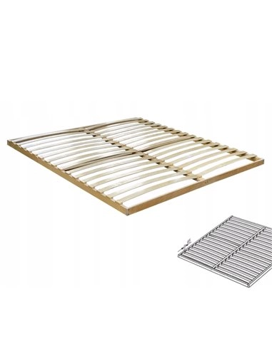 Stelaż MM Do Łóżka 140 cm X 200 cm Odległość Listew 6 cm - 1