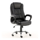 Fotel Obrotowy Ergonomiczny do Biura IDO-IDOL – Czarny