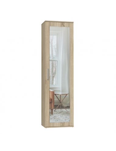 Szafa Duo Z Lustrem Dąb Sonoma 180 cm Nowoczesna Meble DUO