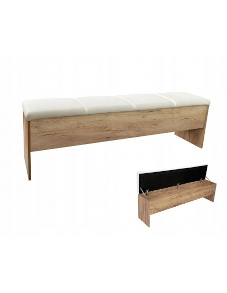 Skrzynia Kufer Asti Do Łóżka 180 cm Sypialnia Tapicerowany - 1