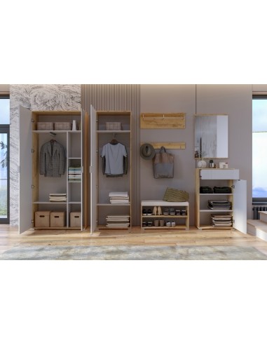 Nowoczesna Wysoka Komoda Asti Biały Polysk Przedpokój - 5 Nowoczesna Wysoka Komoda Asti Biały Polysk Przedpokój - 5